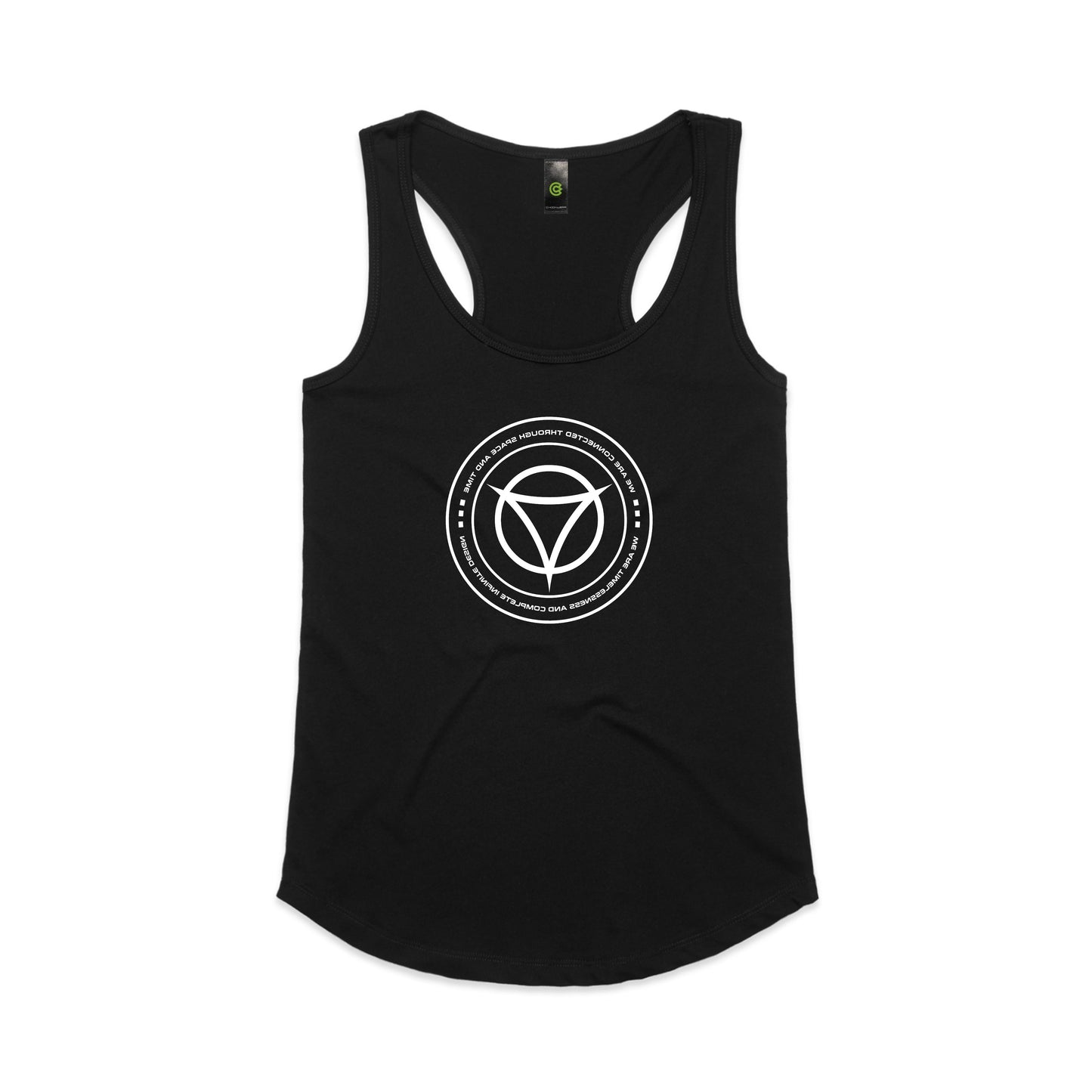 ASTEROID Circle Women's Racerback