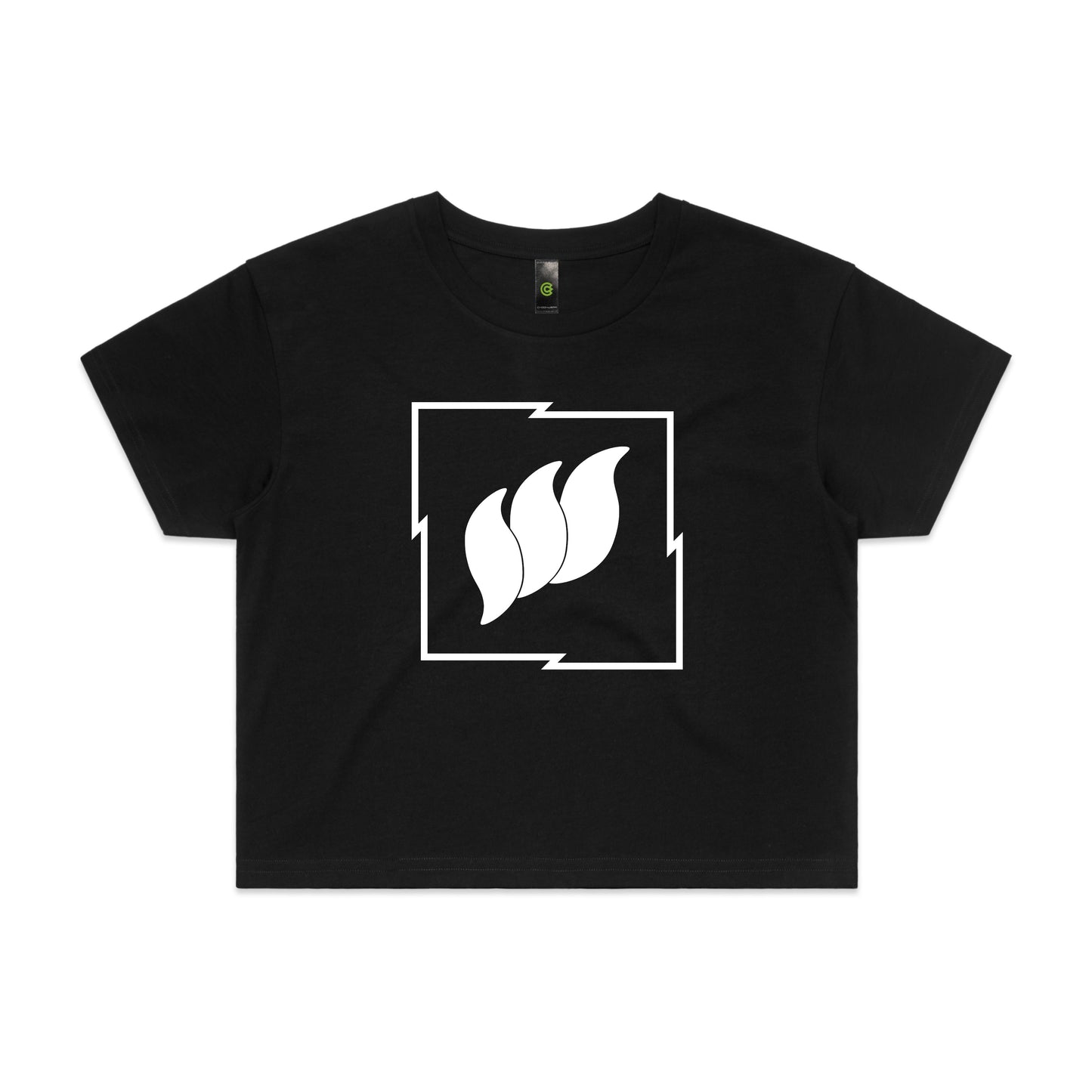 FLASHOVER RECORDINGS Women's Crop Tee