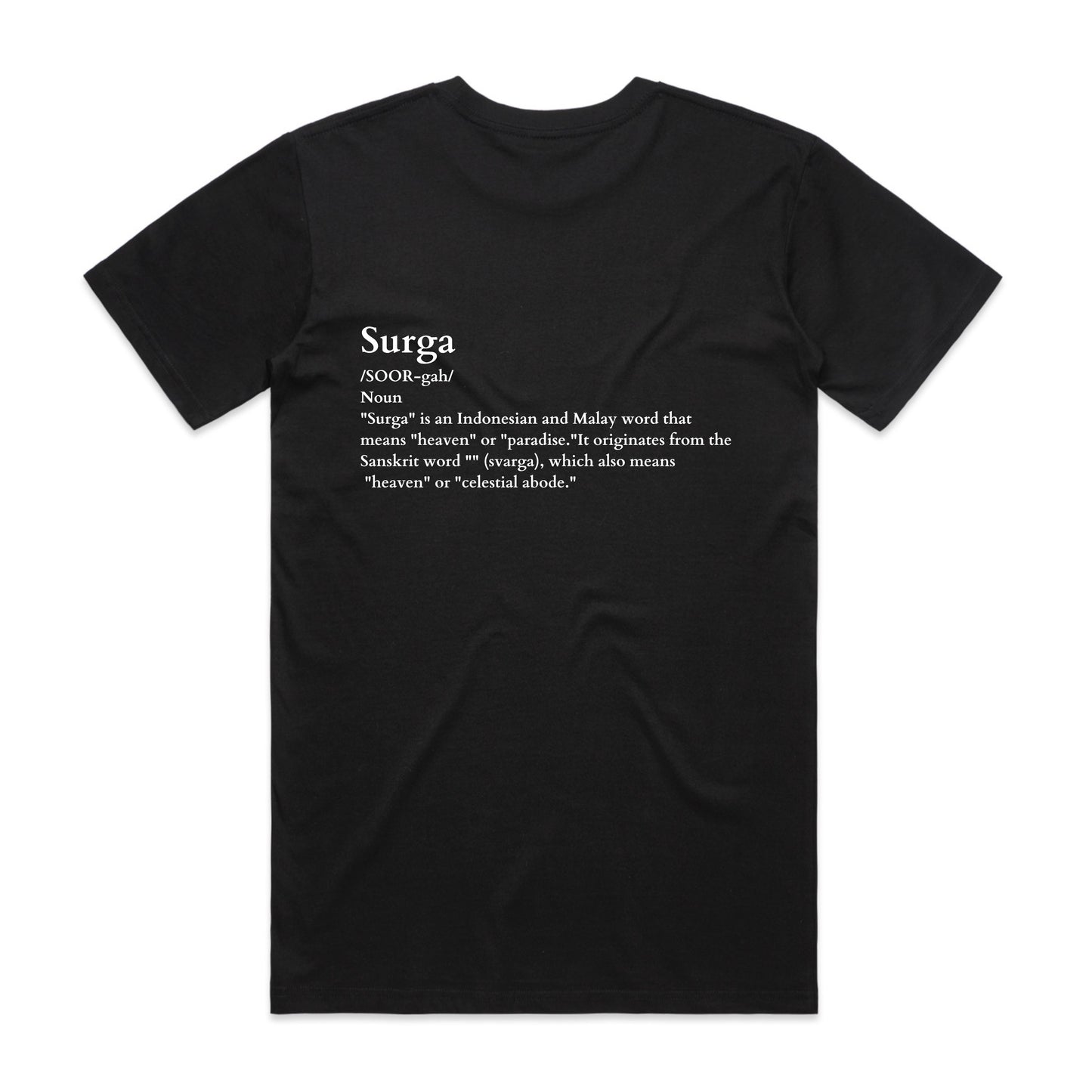 Surga Meaning Oversize Unisex Tee