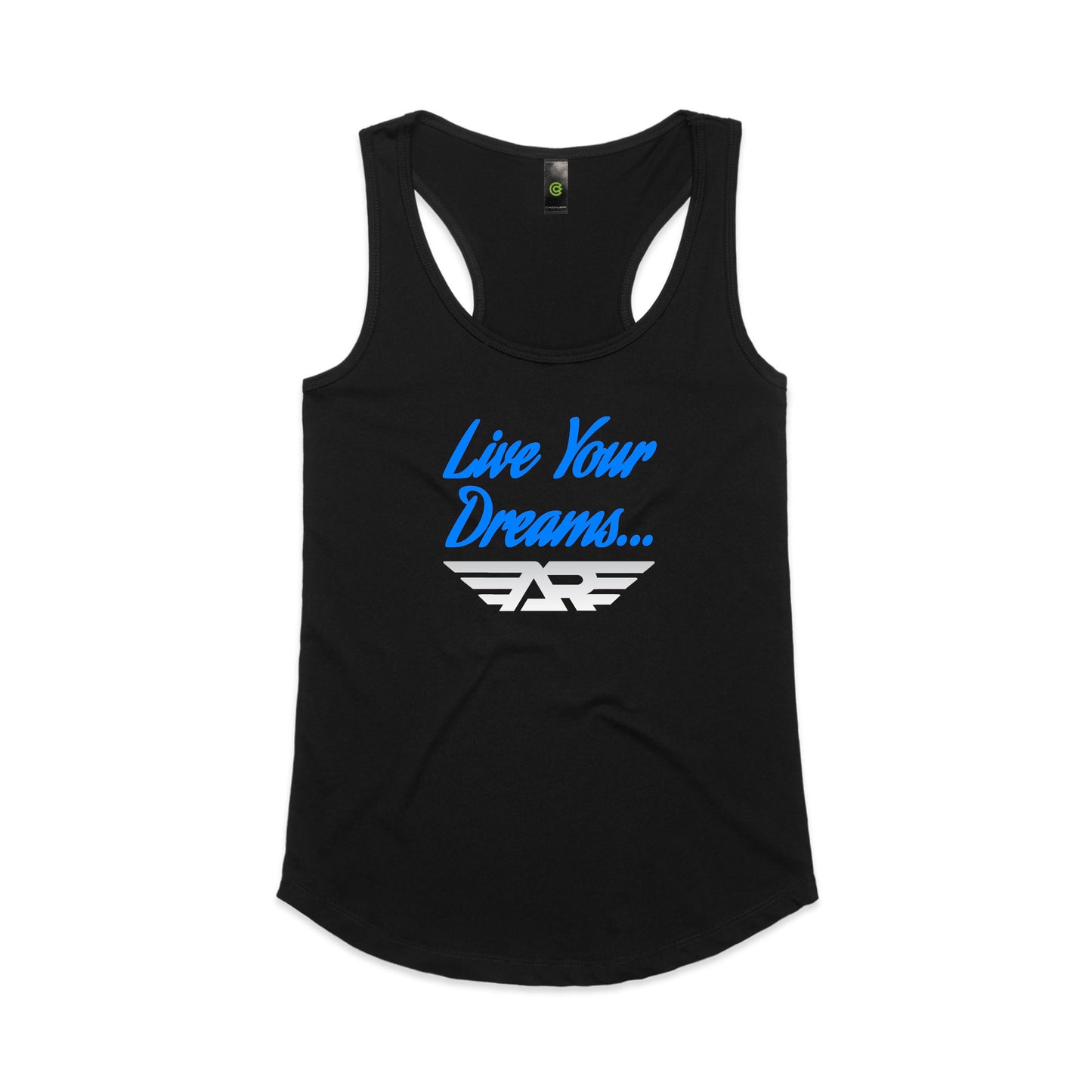 Live Your Dreams Women's Racerback