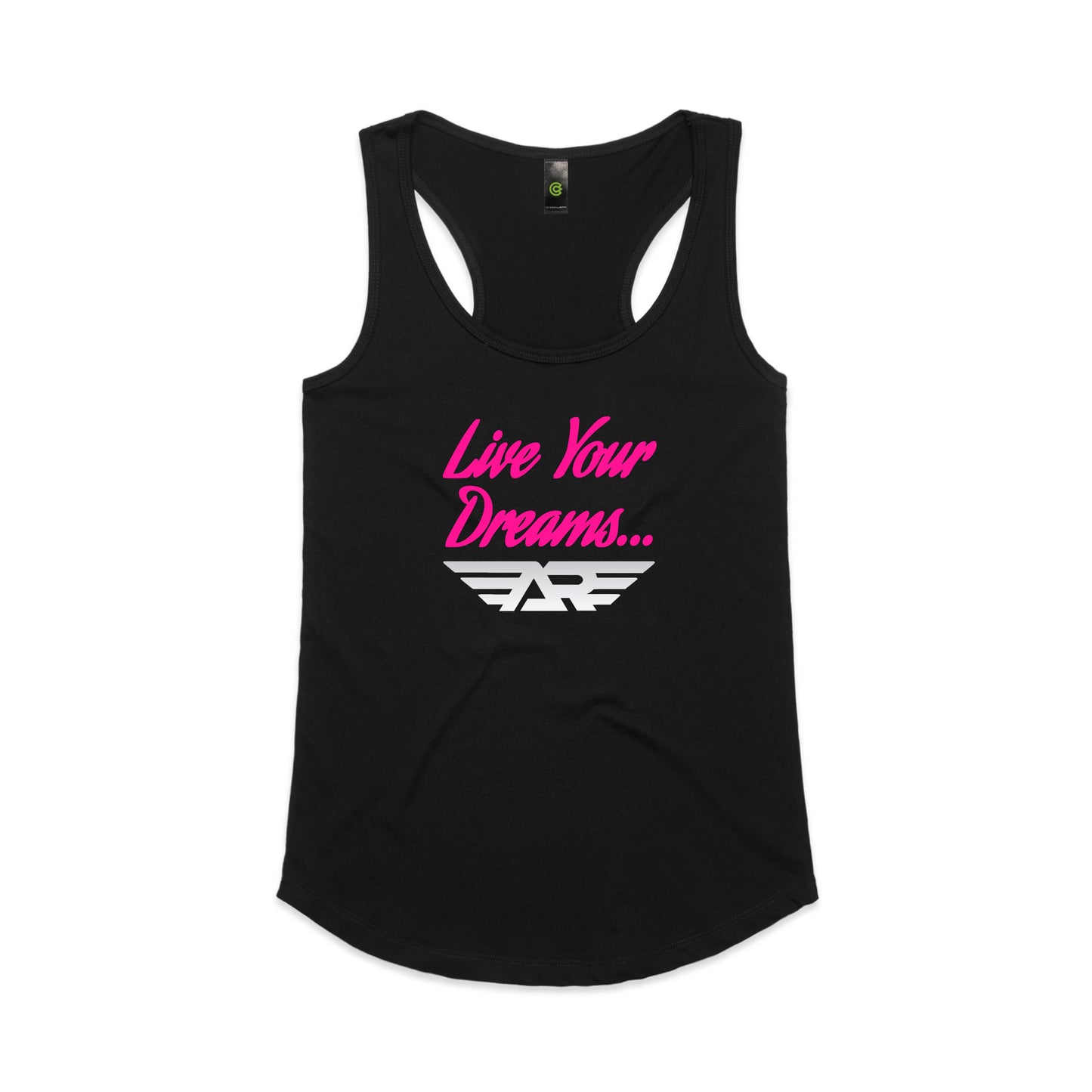 Live Your Dreams Women's Racerback