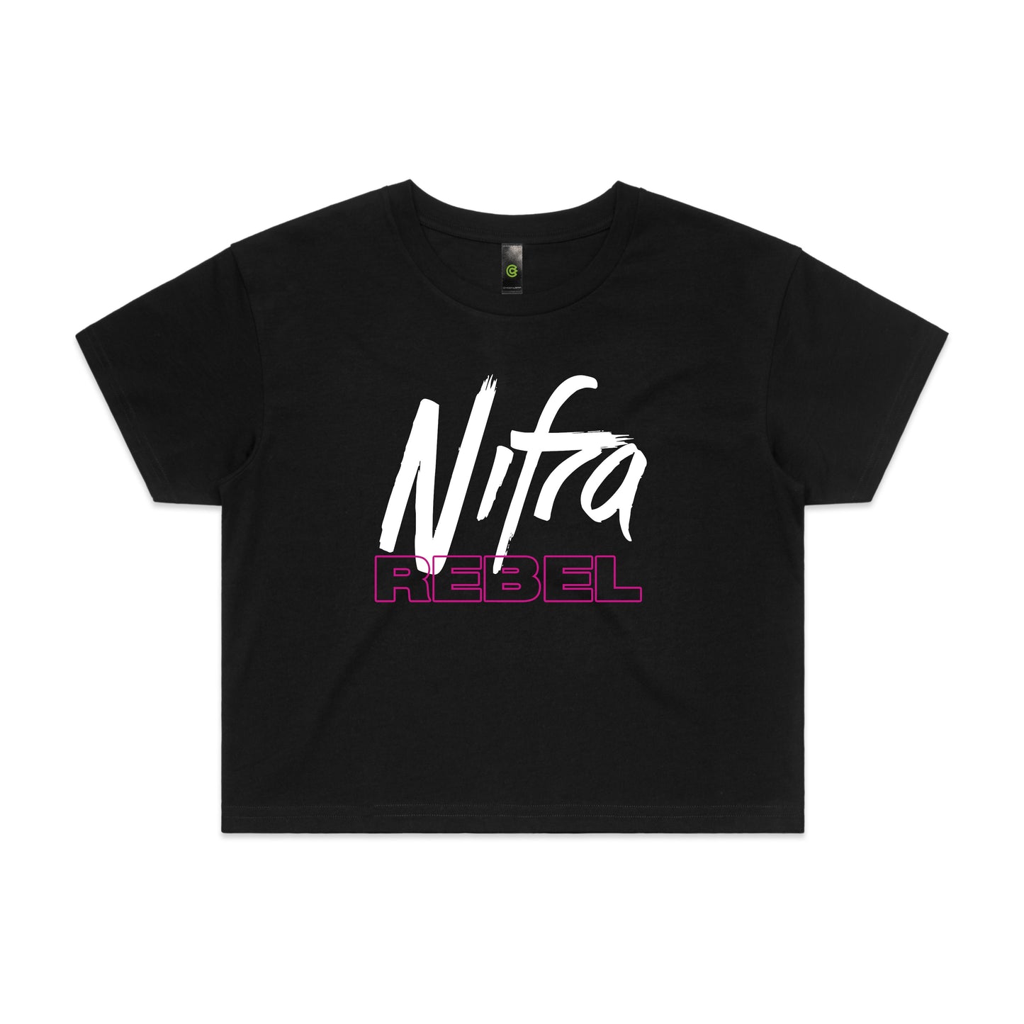Nifra REBEL Women's Crop Tee