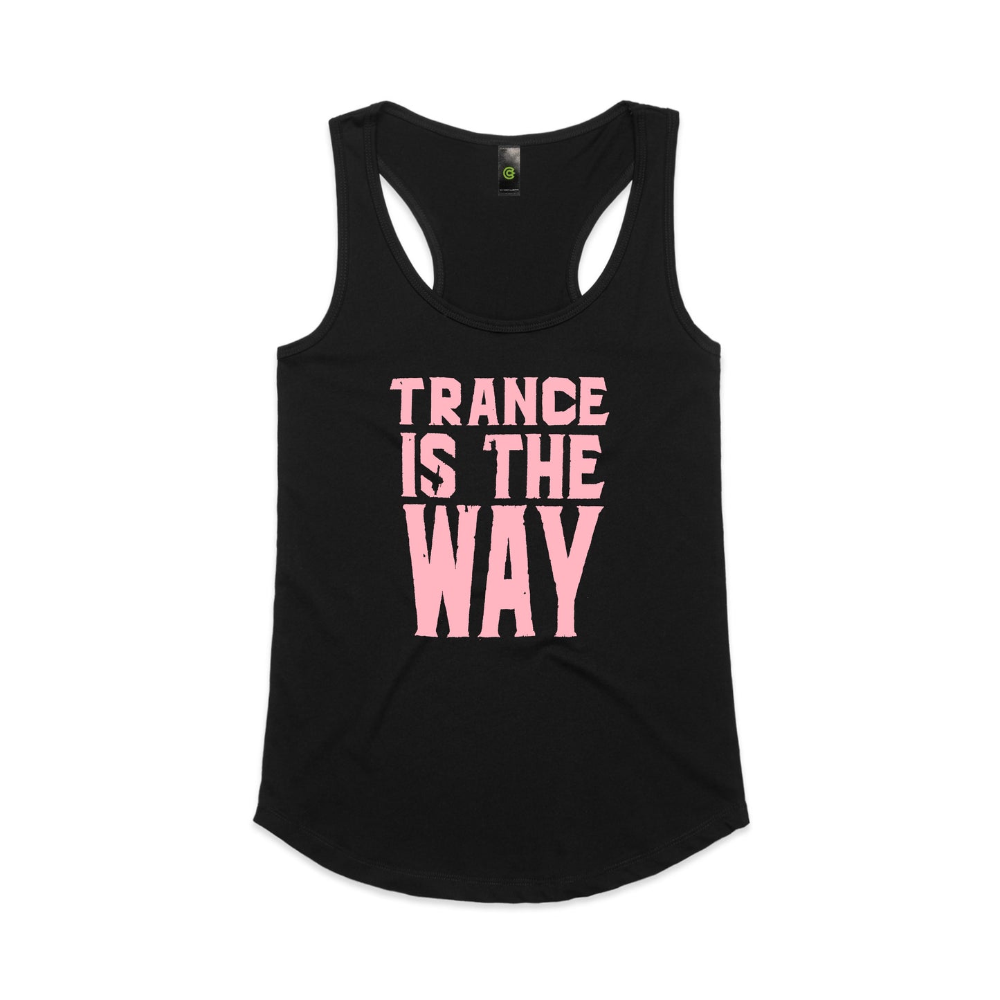 TRANCE IS THE WAY Women's Racerback