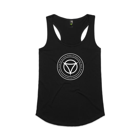 ASTEROID Circle Women's Racerback