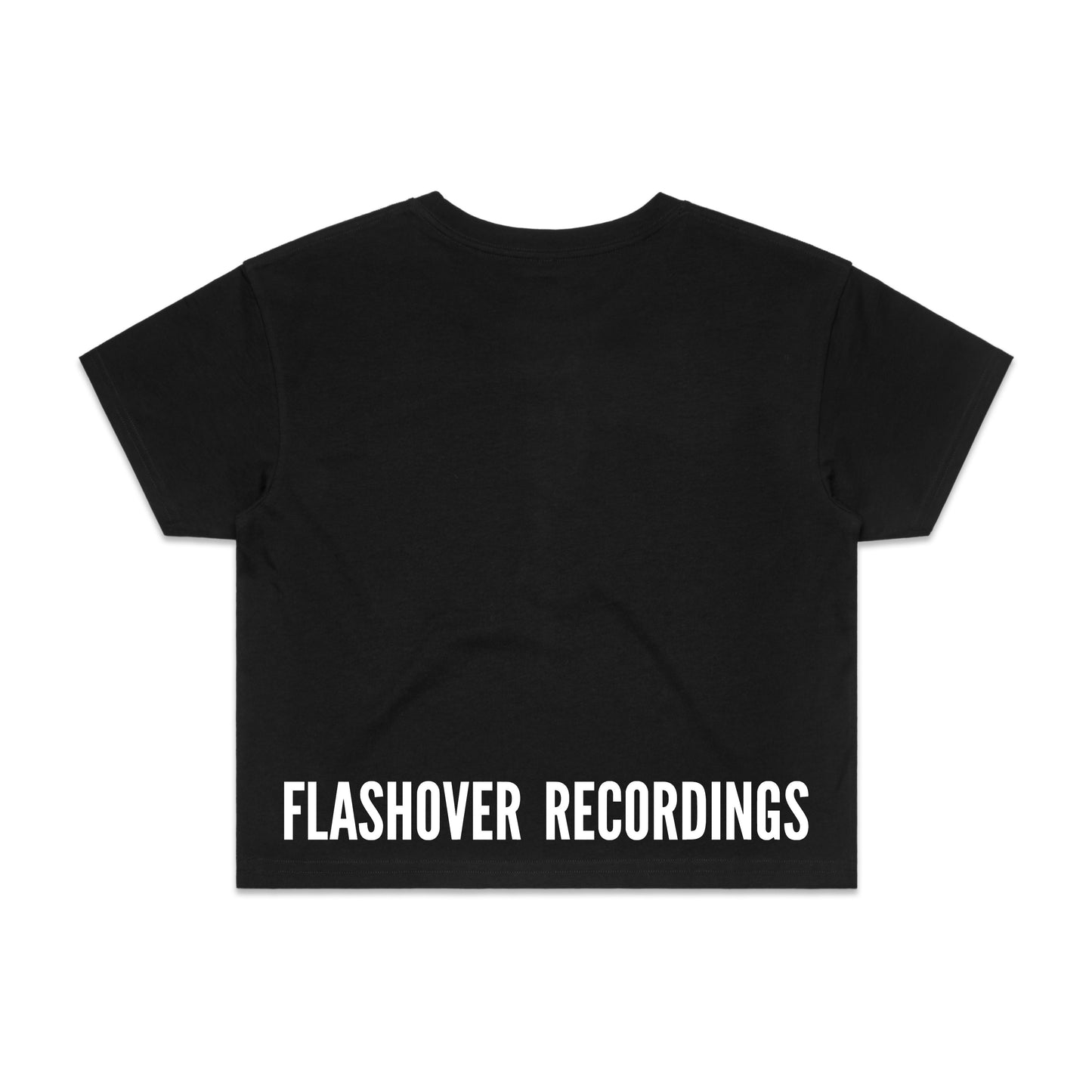 FLASHOVER RECORDINGS Women's Crop Tee