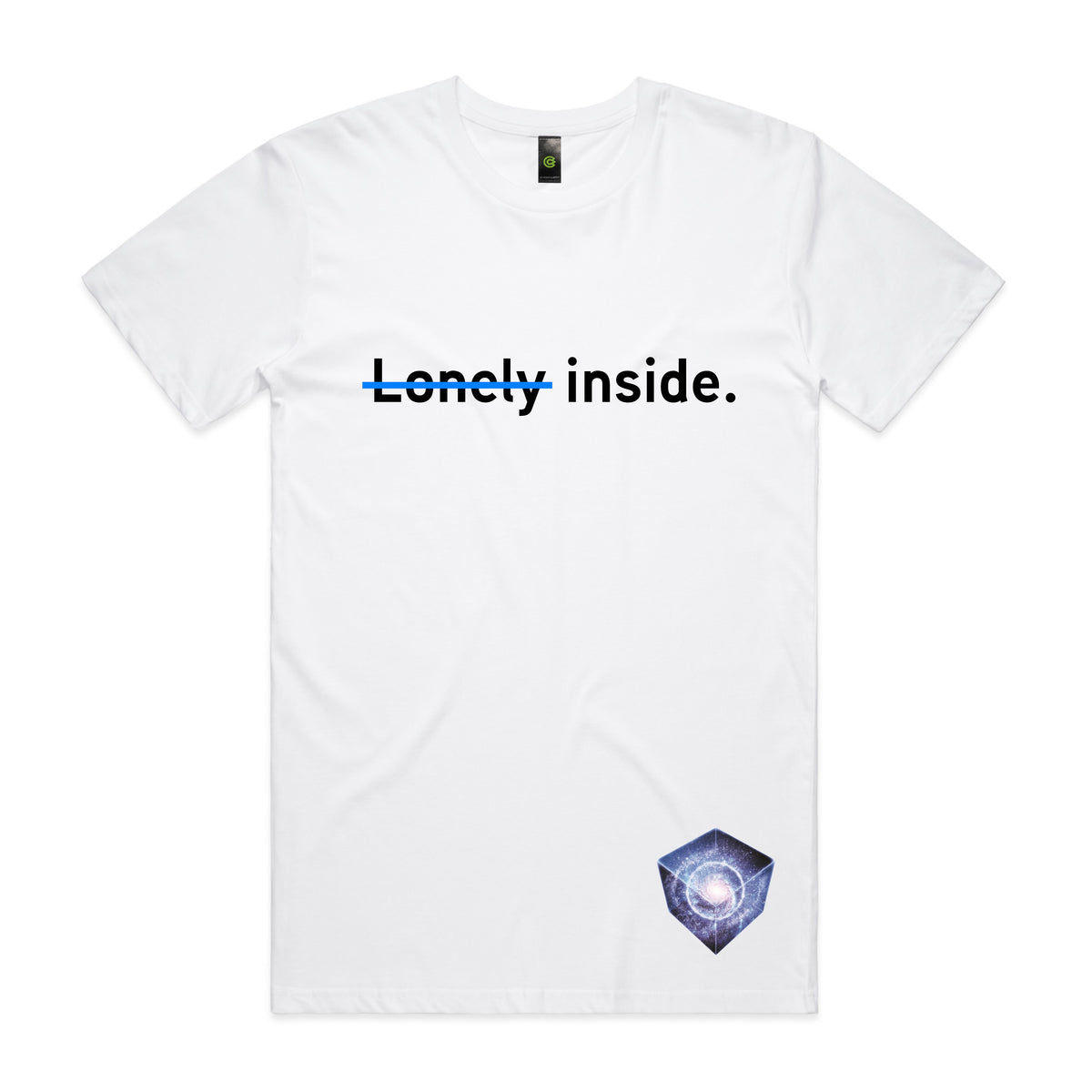 BLUEPRINT: Lonely isnide. Unisex Tee
