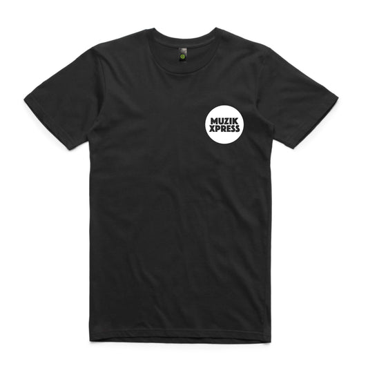 MUZIK XPRESS Unisex Tee - BLACK