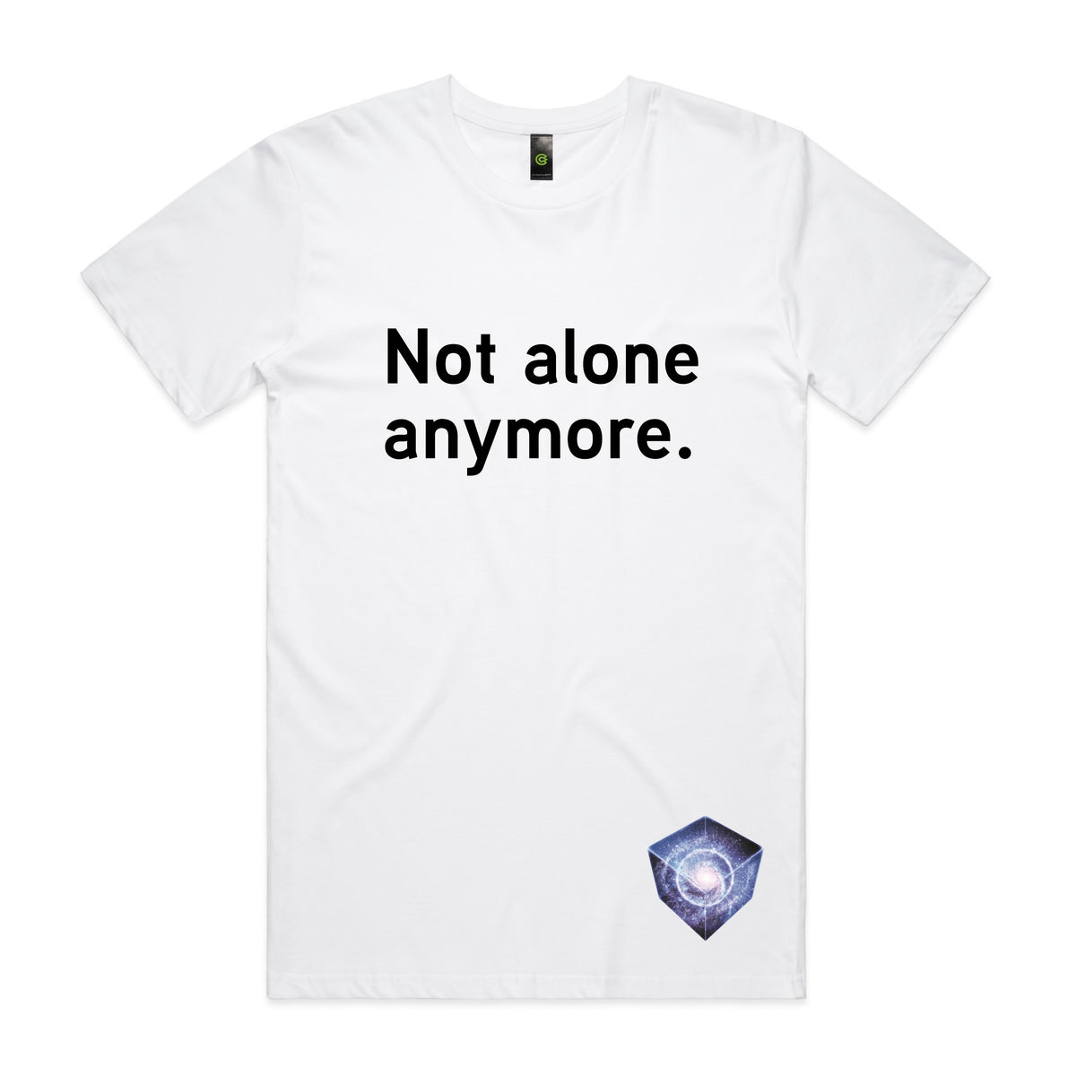 BLUEPRINT: Not alone anymore. Unisex Tee