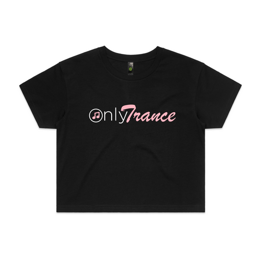 Only Trance Crop Tee (PINK PRINT)