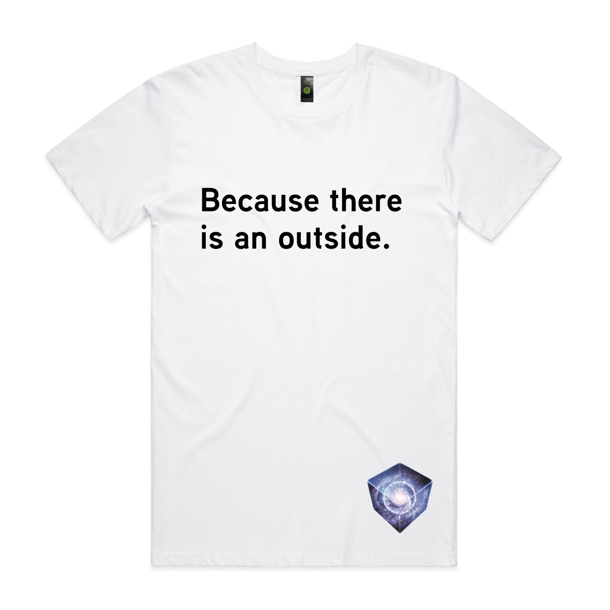 BLUEPRINT: Because there is an outside. Unisex Tee
