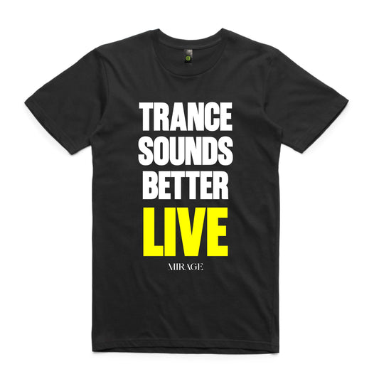 MIRAGE - MUSIC SOUNDS BETTER LIVE Unisex Tee